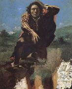 Gustave Courbet Desparing person oil